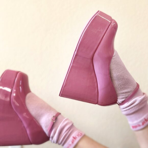 Cape Robbin Pink Platform Heels - Picture 3 of 9